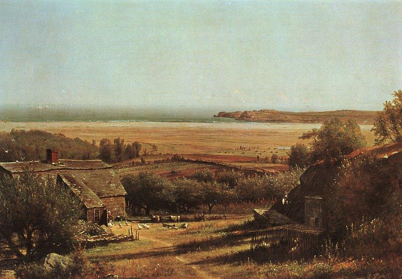 Worthington Whittredge House by the Sea France oil painting art